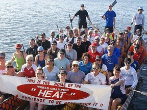 Members of the Quinte HEAT recently held their 2013 spring training camp in Tampa. (Photo submitted)