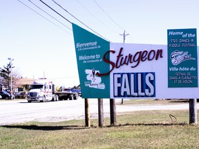 Sturgeon Falls sign