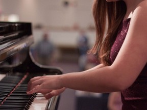 17-year-old Lili Ahopelto, who was the Rosebowl piano winner at this year's Rotary Festival of Music, performed at the annual Stars of the Festival event on Friday night. 
CODI WILSON/Sentinel-Review