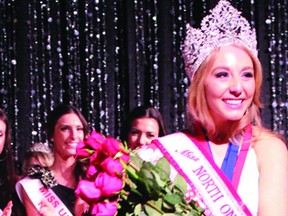 Saturday, May 4, Paige Johnson was crowned Miss North Ontario in Sudbury after competing against 43 other delegates from across the North.