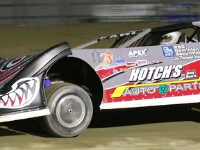 Returning champion of the Vanderlaan Building Supplies Pro Late Model Division, Corey Earl (#11), of Picton, grabbed his first double win of the 2013 season at Brighton Speedway to kick of the new campaign of stock car racing on the 1/3rd mile clay oval.