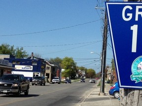 Grey Road 15, shown here north of 10th St. E. in Owen Sound, was among the roads recommended for download as part of Grey County's initial draft transportation master plan.