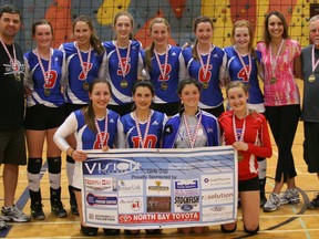 The Vision U16 volleyball team won the Tier 3 Canadian National East Championship on the weekend in Sherbrooke, Quebec after sweeping the Northumberland Breakers from Belleville.