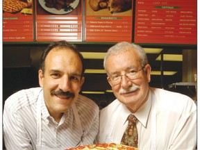Pizza Nova's Domenic Primucci and his dad, Sam. (HANDOUT)