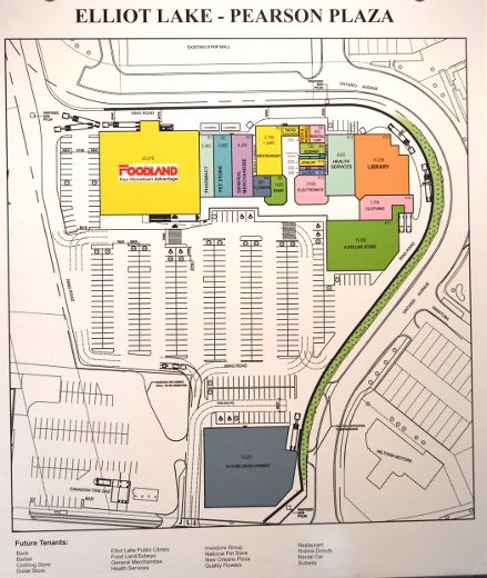 A few stores to be in Pearson Plaza named Elliot Lake Standard