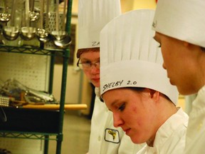 Bert Church culinary students