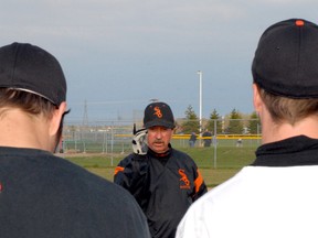 Black Sox skipper Mike Lebel