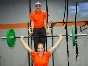 Chris Watson, trainer/owner of Menesetung CrossFit and head trainer Bridget Jeffray are excited about helping guests reach news levels of fitness and good health.