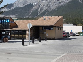 Canmore council has approved a set of physical improvements to the area adjacent to the Canmore info centre that will accommodate ROAM and Greyhound buses. Justin Parsons/ Canmore Leader/ QMI Agency