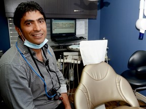 Dr. Read Younes, shown here in this Trentonian file photo, and his team of dental hygienists, will be holding a Dentistry from the Heart event to provide free dental care for adults in the community who cannot afford to see a dentist. On June 7, patients can choose from a cleaning, filling or extraction at no cost to the patient.

Emily Mountney Trentonian file photo