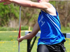 Parkside's Noah Rolph. (R. MARK BUTERWICK / St. Thomas Times-Journal / QMI AGENCY)