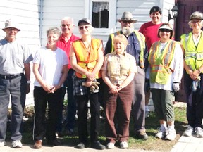 Massey residents gathered to make the town a cleaner place. 
Photo by Amanda Johnson/For the Mid-North Monitor