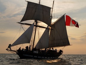 The tall ships made Brockville a port of call in June 2013.