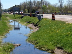 Road work between Springmount and Hepworth will include ditch work and culvert replacement to improve drainage.