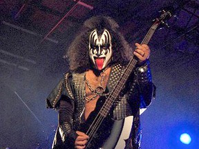 Moe Rotondi is shown as Gene Simmons in the Kiss tribute band Destroyer. The band will play a free show in Chatham, Ont. at Encore Bar and Night Spot on Sunday May 19, 2013. CONTRIBUTED/ THE CHATHAM DAILY NEWS/ QMI AGENCY