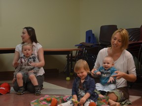 Sprechen Sie Deutsch? German-speaking families bring their children to the German tick tock time to improve their English and vice versa.