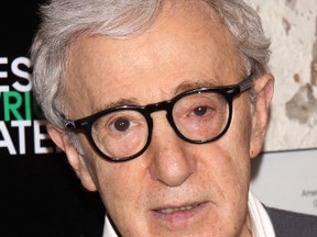 Director of the movie and cast member Woody Allen