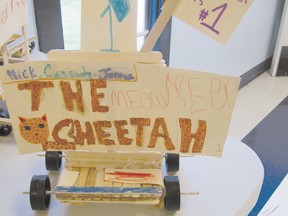 An Education Week project  winner was The Cheetah.