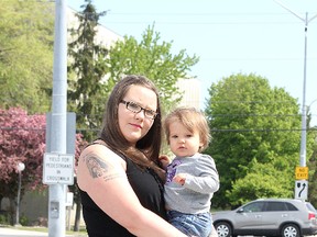 Kingston resident Sarah Miller urges drivers to pay more attention to pedestrians.