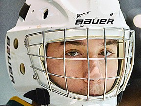 Former London Knights goalie, Kevin Bailie, 21, of Belleville, was voted Top Netminder at the 2013 RBC Cup in PEI. (OHL Images)