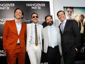 Bradley Cooper at the Hollywood premiere of The Hangover 3