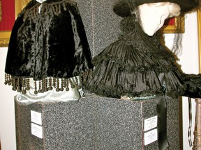 Black is the New Black - Fashion as Art exhibit is running until June 12 at the Lake of the Woods Museum. The exhibit features elegant pieces of black clothing that have been donated to the museum. The clothing displays date back from the 1890s to the 1960s.
MARNEY BLUNT/Daily Miner and News