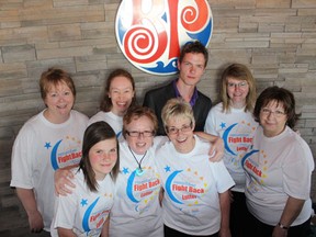 A ‘Celebrity Servers’ team event was held at Boston Pizza on Wednesday, May 15 in support of Relay for Life.