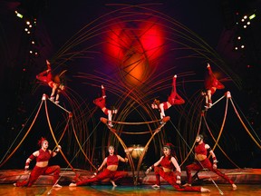 Cirque du Soleil production Amaluna will come to Northlands Park for a three-week run starting May 29. Photo supplied.