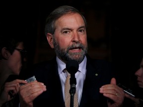 NDP Leader Thomas Mulcair. (Andre Forget/QMI Agency)