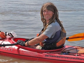 Rod Wellington, a Chatham-born adventurer, navigated the Missouri-Mississippi river system via kayak between June 17, 2012 and April 2, 2013 marking, the start of his Magnificent Seven Expedition. Wellington is the first North American to kayak the Missouri-Mississippi river system.
SUBMITTED PHOTO