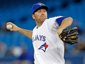 Casey Janssen's major-league debut -- against the Orioles seven years ago -- didn't go too well. (Craig Robertson, Toronto Sun)