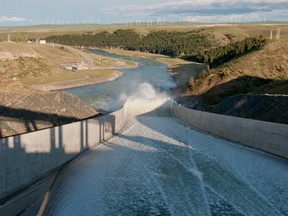 Oldman Dam - post rainfall warning_3