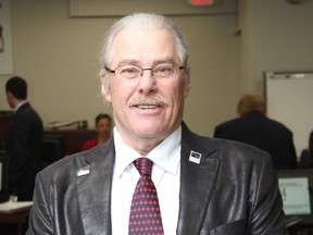 City councillor Al Collett moments before he was called to offer testimony at Day 48 of the Inquiry. Photo by DAVID BRIGGS/FOR THE STANDARD