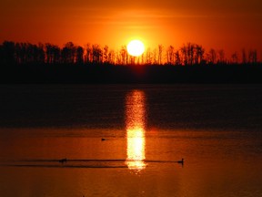 There are few things worth waking up at 5 a.m. for, but this sunrise at Oster Lake in Elk Island National Park is one of them. The photo was taken on Tuesday, May 14.