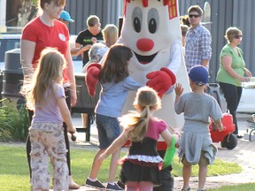 Blinky is a common sight at Kincardine's downtown events throughout the year. (TROY PATTERSON/KINCARDINE NEWS)