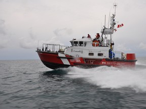 A Canadian Coast Guard search and rescue lifeboat. Photo courtesy of Canadian Coast Guard.