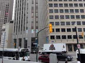 MTS Place in downtown Winnipeg. (BRIAN DONOGH/Winnipeg Sun)