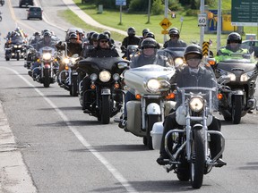 ﻿﻿Motorcyclists take part in the Kingston Ride for Dad. The event raises money for prostate cancer.
(Ian MacAlpine/Whig-Standard file photo)