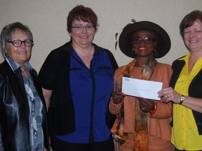 BDO is the major sponsor of the Zonta Club’s 2013 Golf Classic being held June 3.  Left to right are Elaine Nadalin, Allison Henkell and Maria Odumodu from the Zonta Club, and Diane Smith, BDO manager.