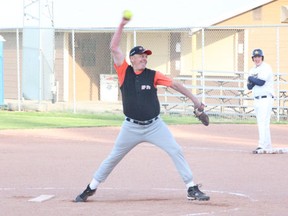Starting pitcher James Anderson went to work against the Prince Albert Midget Astros as the Melfort EP 3000s opened their Sportsman League Fastball season on Wednesday, May 22.
