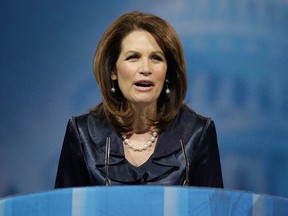 U.S. Representative Michele Bachmann (R-MN) speaks to the Conservative Political Action Conference (CPAC) in National Harbor, Maryland, March 16, 2013. REUTERS/Jonathan Ernst