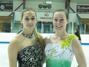 Taylor Ruether (left) and Michelle Gordon (right)