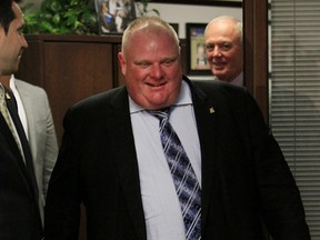 Mayor Rob Ford. (STAN BEHAL/Toronto Sun)