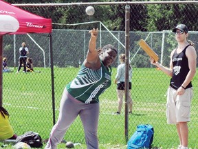 Submitted photo
General Panet's Christina Ikerenge, seen here at the National Capital High School meet earlier this month, was one of several Panthers who recently competed at the county's in Arnprior. For more community photos please visit our website photo gallery at www.thedailyobserver.ca.