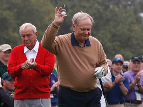 The Golden Bear says the ongoing Woods-Garcia feud is stupid. (REUTERS)