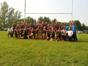 The North Park Collegiate Trojans won the CWOSSA junior boys high school rugby championship on Wednesday.