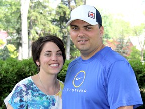 Jessica and Adam Barton have pledged to inject new life into the 2013 Terry Fox Run in Chatham, Ontario on September 15. The couple has volunteered to supervise the event after learning it was facing possible cancellation. PHOTO TAKEN Thursday, May 30, 2013.

VICKI GOUGH/ THE CHATHAM DAILY NEWS/ QMI AGENCY