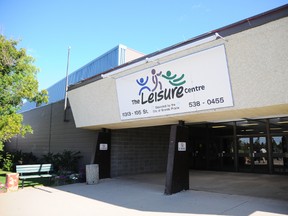 DHT File photo
City administration is recommending the Leisure Centre be open for 82 hours a week at an increase of $1.2 million over the current approved operating budget. The decision will be left to the next council after October’s municipal election.
