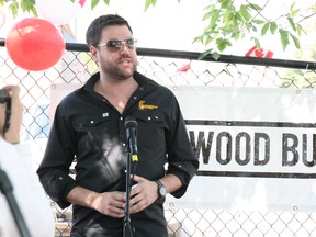 Among other announcements made by Events Wood Buffalo for the CanadaRocks celebrations, the Wood Buffalo Brewing Company, represented by co-owner and general manager Steve Sachse, has been named as the official provider of all things food and beer. AMANDA RICHARDSON/TODAY STAFF