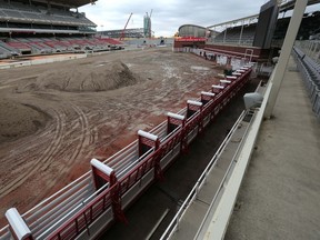 New bucking chutes with enhanced safety features have been installed just in time for this year's Calgary Stampede. Photo by Mike Drew/Calgary Sun.